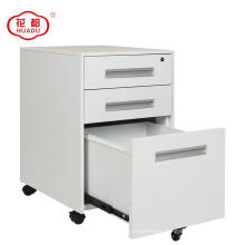 New style KD office file storage metal cabinet on wheels